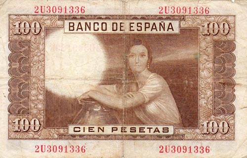 100 Pesetas