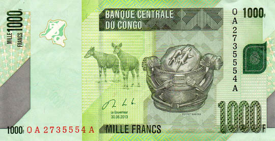 1000  francs