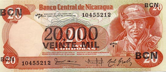 Veinticinco centavos de Cordoba