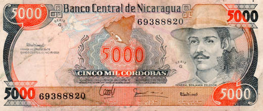 Veinticinco centavos de Cordoba