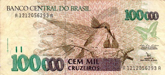 100000 Cruzeiros