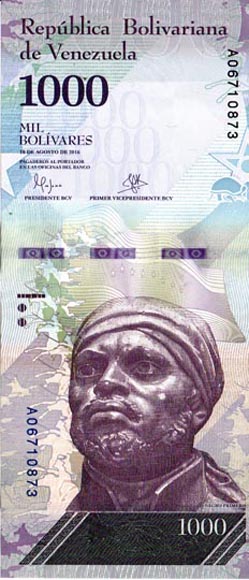 1000 Bolivares