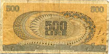 500 Lire