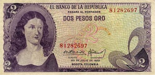 2 Pesos Oro