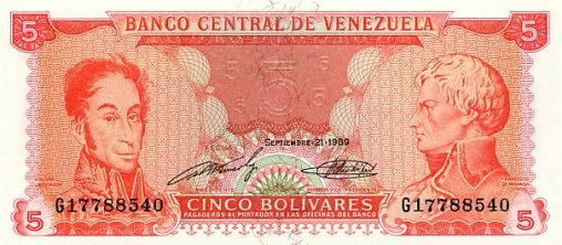 5 Bolivares