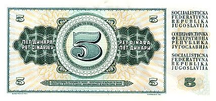 5 Dinari