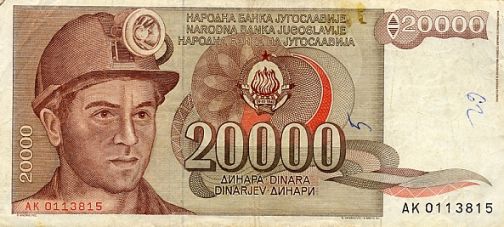 20000 Dinari