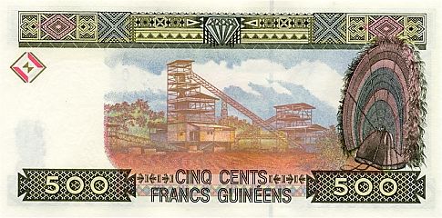 500 Francs Guinens