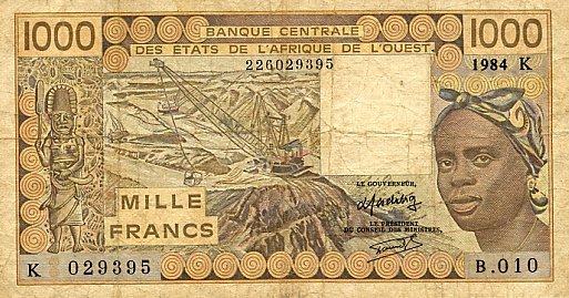 1000 Francs