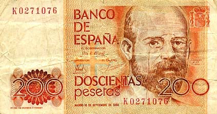 200 Pesetas