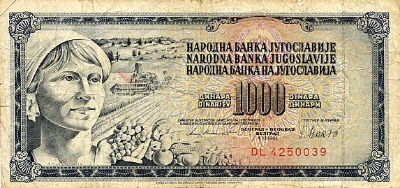 1000 Dinari